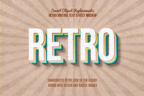10 Retro Vintage Text Effect in Add-Ons - product preview 6