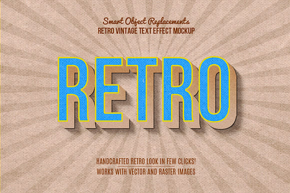 10 Retro Vintage Text Effect in Add-Ons - product preview 9