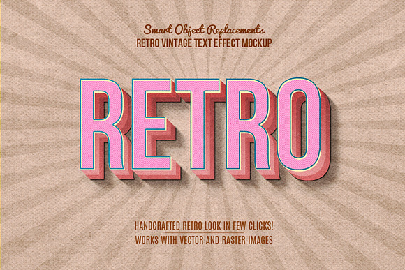 10 Retro Vintage Text Effect in Add-Ons - product preview 10