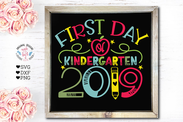 First Day of Kindergarten 2019