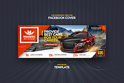 Car Showroom Facebook Cover Template
