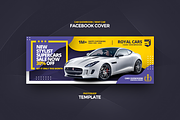 Royal Car Showroom Facebook Cover