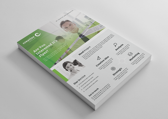 Corporate Flyer in Flyer Templates - product preview 5