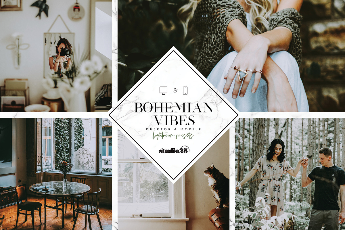 Bohemian lightroom preset in Add-Ons - product preview 8