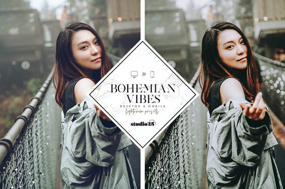 Bohemian lightroom preset in Add-Ons - product preview 3