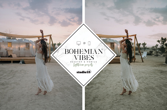 Bohemian lightroom preset in Add-Ons - product preview 4