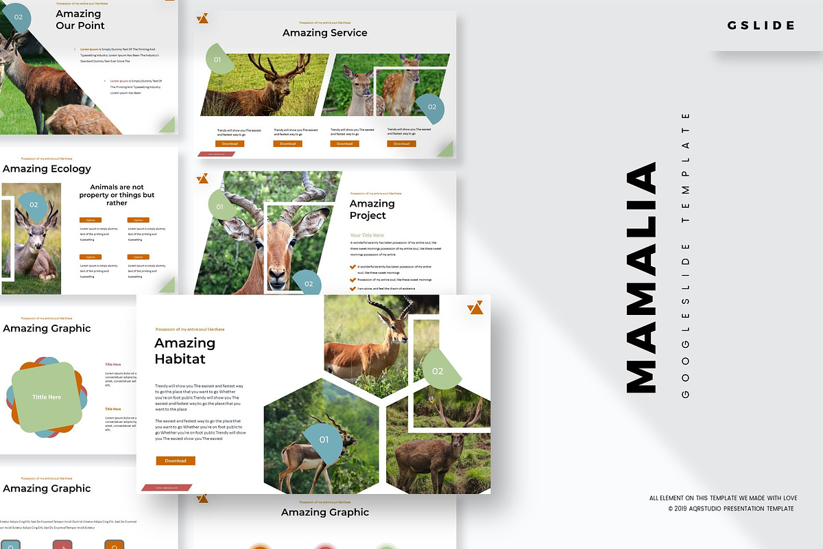 Mamalia - Google Slides Template in Google Slides Templates - product preview 8