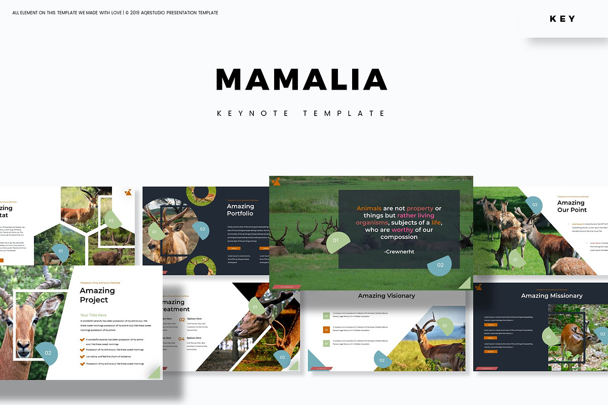 Mamalia - Keynote Template in Keynote Templates - product preview 8