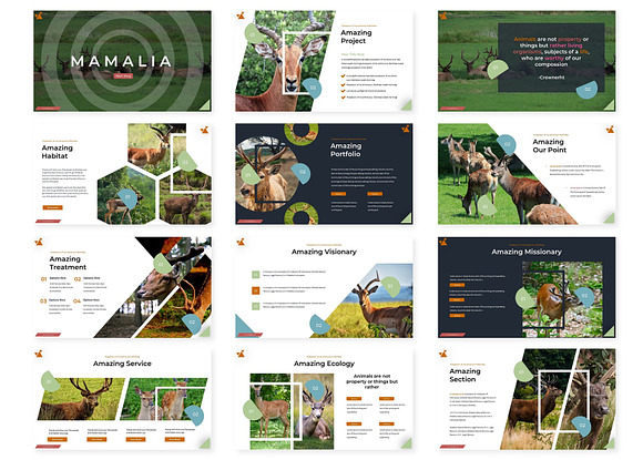 Mamalia - Keynote Template in Keynote Templates - product preview 1