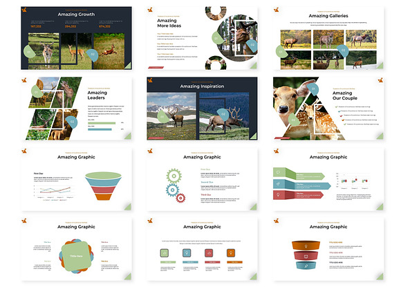 Mamalia - Powerpoint Template in PowerPoint Templates - product preview 1