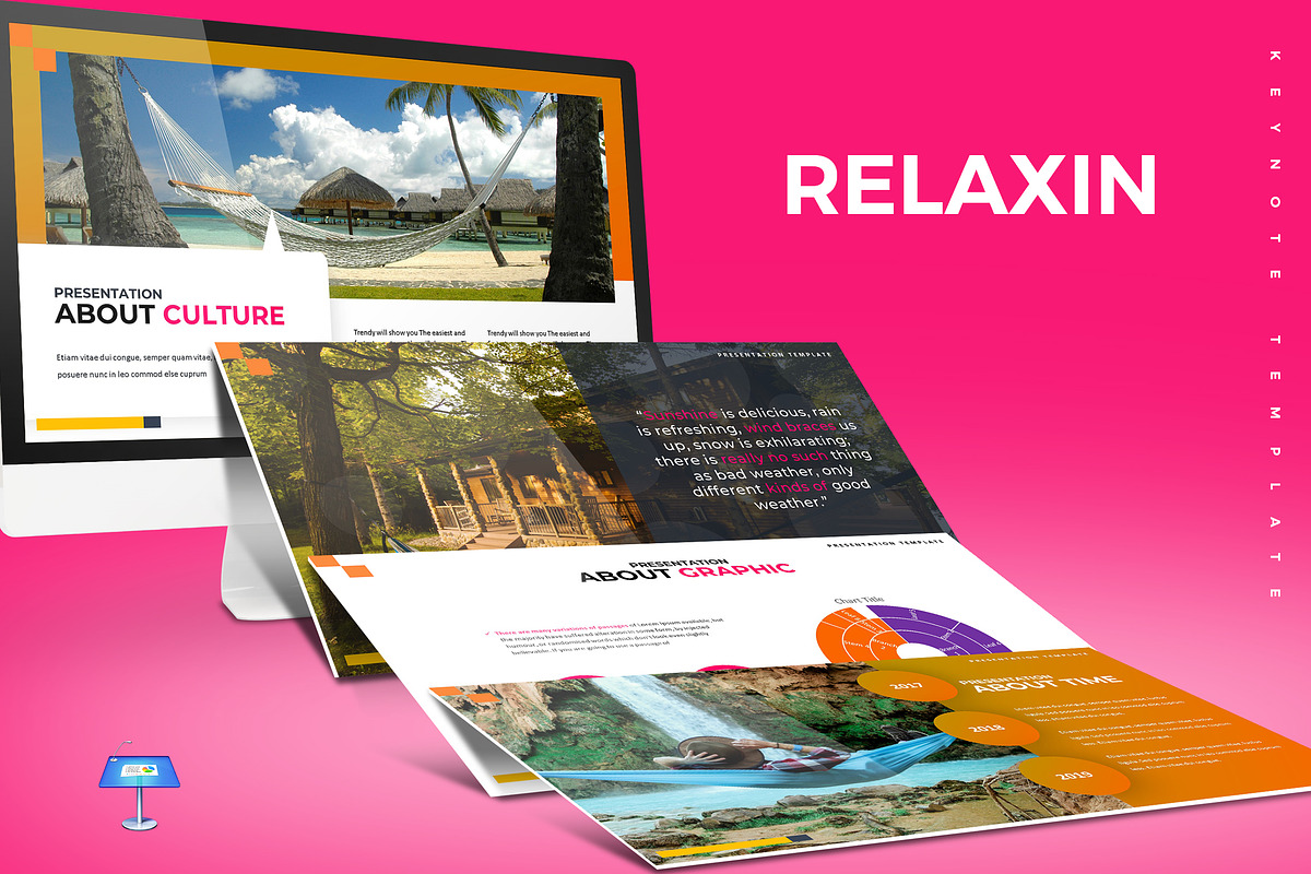 Relaxin - Keynote Template in Keynote Templates - product preview 8