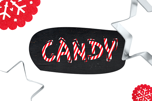 Christmas Candy in Sans-Serif Fonts - product preview 3