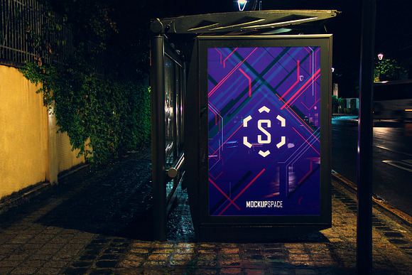 Outdoor Ad Billboard - 9 Mock-up in Mockup Templates - product preview 4