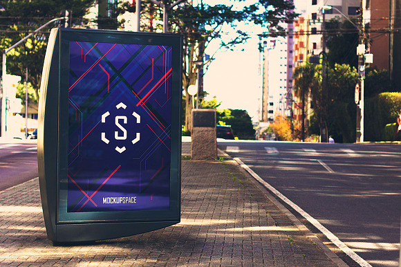 Outdoor Ad Billboard - 9 Mock-up in Mockup Templates - product preview 5