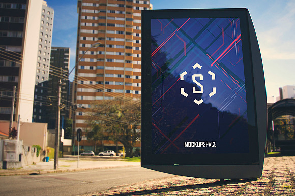 Outdoor Ad Billboard - 9 Mock-up in Mockup Templates - product preview 6