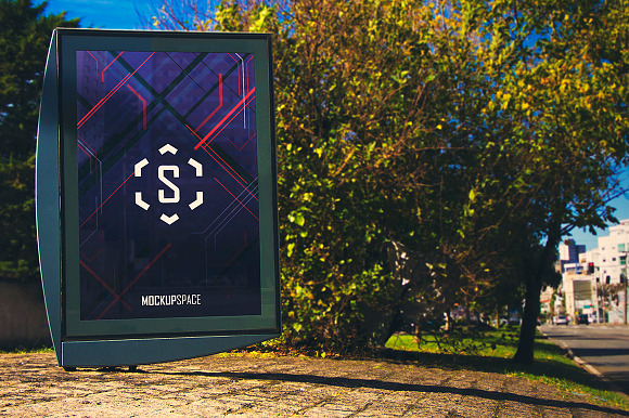 Outdoor Ad Billboard - 9 Mock-up in Mockup Templates - product preview 7