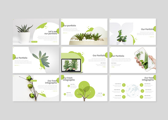 Organic - Powerpoint Template in PowerPoint Templates - product preview 2