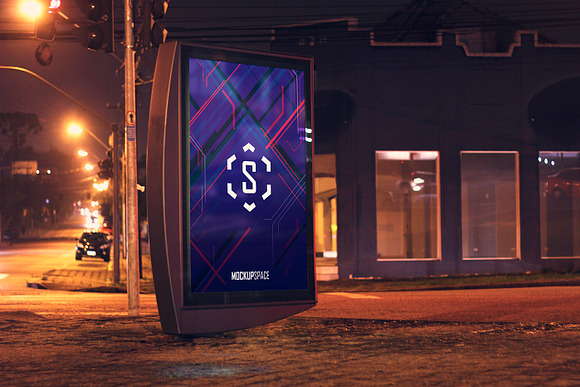 Outdoor Ad Billboard - 9 Mock-up in Mockup Templates - product preview 8