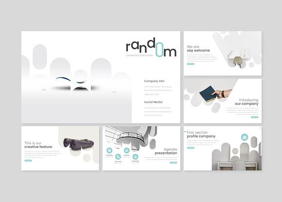 Random - Powerpoint Template in PowerPoint Templates - product preview 1