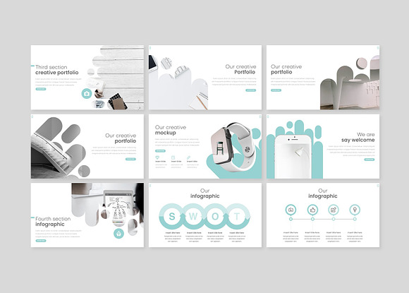 Random - Powerpoint Template in PowerPoint Templates - product preview 3