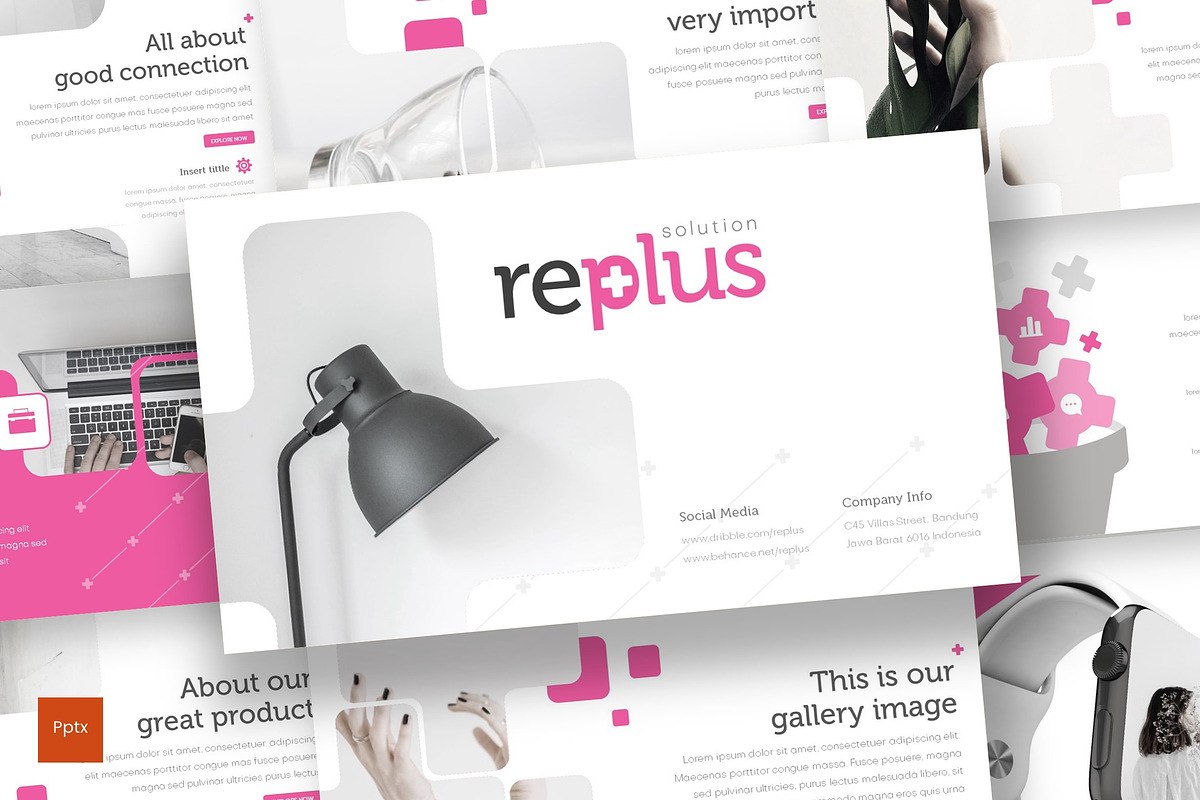 Replus - Powerpoint Template in PowerPoint Templates - product preview 8