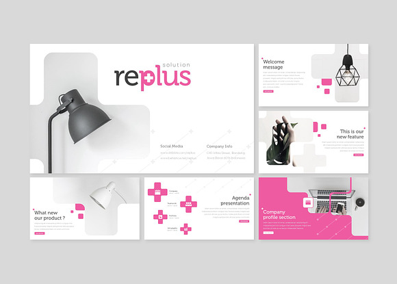 Replus - Powerpoint Template in PowerPoint Templates - product preview 1