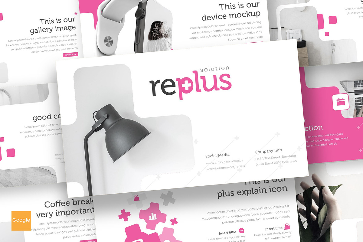 Replus - Google Slides Template in Google Slides Templates - product preview 8