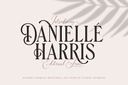 Danielle Harris - Editorial Font