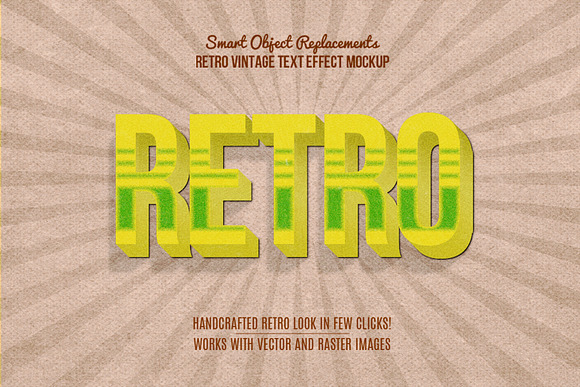 10 Retro Vintage Text Effect in Add-Ons - product preview 5
