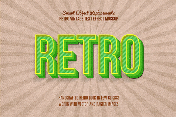 10 Retro Vintage Text Effect in Add-Ons - product preview 6