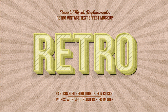 10 Retro Vintage Text Effect in Add-Ons - product preview 9