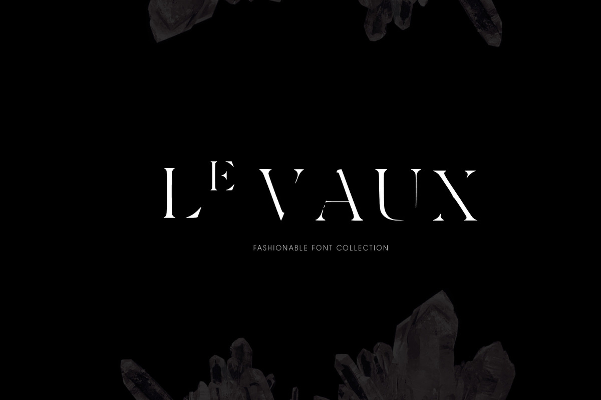 LeVaux Modern Fashionable Serif Font in Serif Fonts - product preview 8