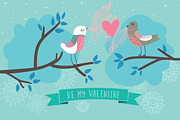 Romantic birds