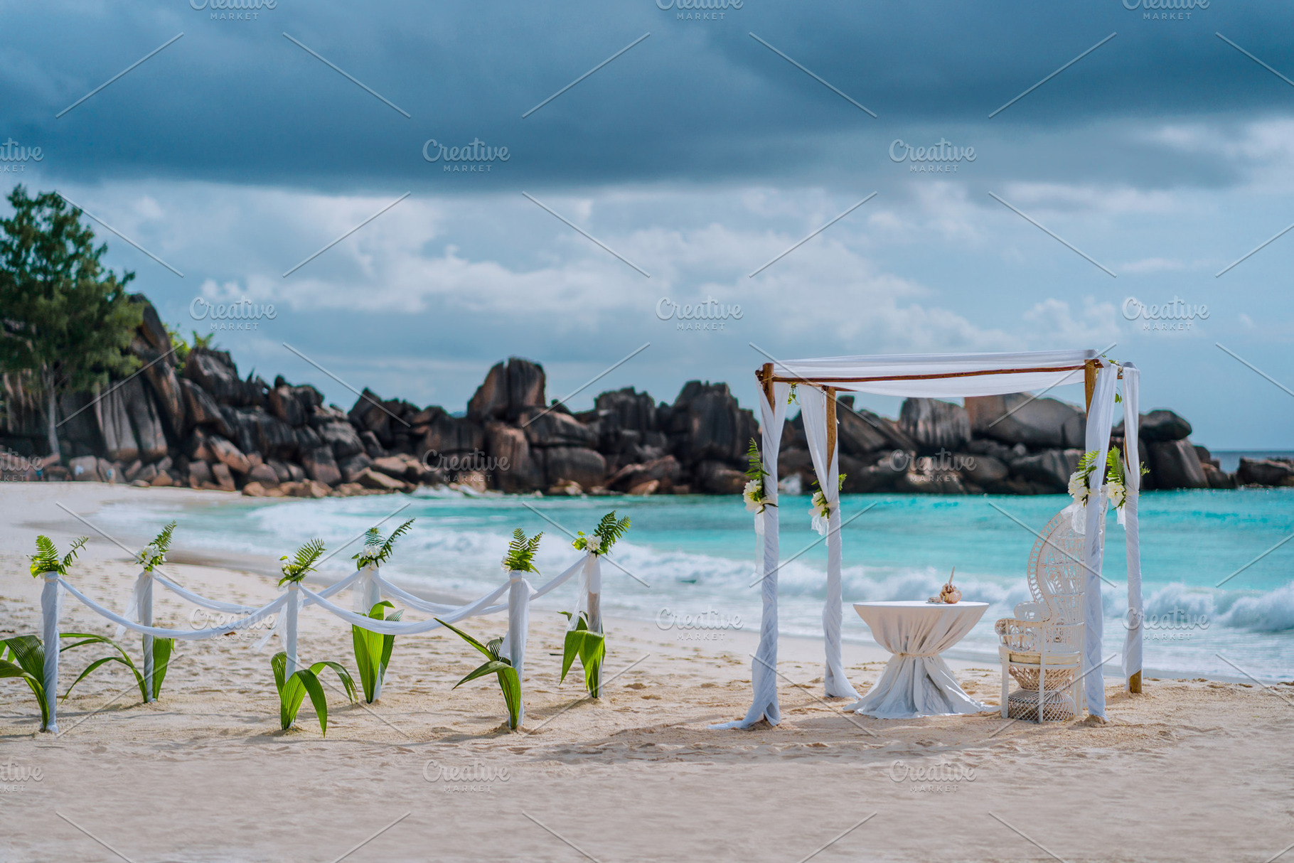 Beach Wedding Arch Ceremonial