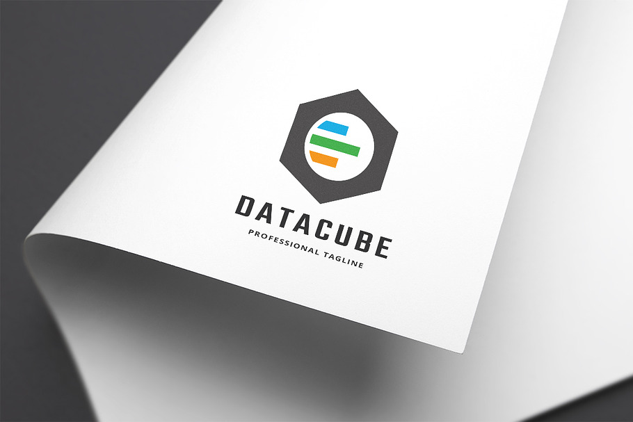 Data Cube Logo in Logo Templates - product preview 8