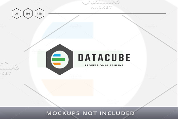 Data Cube Logo in Logo Templates - product preview 4