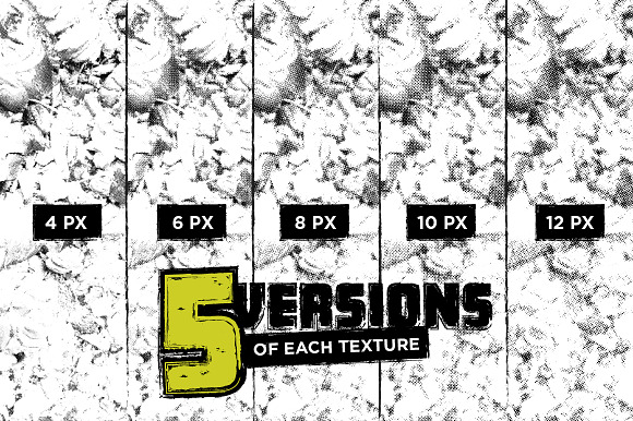 Knockout Halftone Textures Vol 2 in Textures - product preview 6
