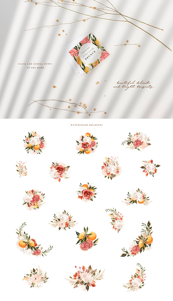Watercolor Rich Autumn in Illustrations - product preview 18