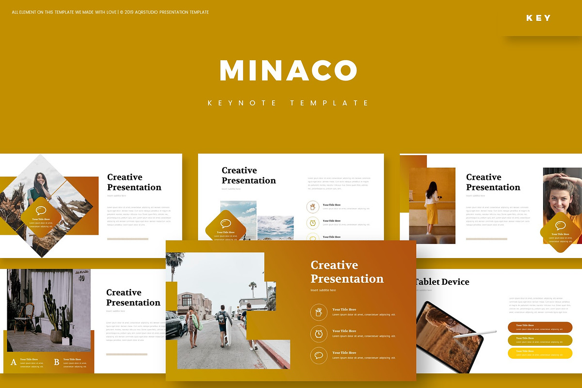 Minaco - Keynote Template in Keynote Templates - product preview 8
