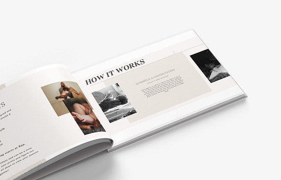 BIRTH PHOTOGRAPHER CLIENT GUIDE in Magazine Templates - product preview 3