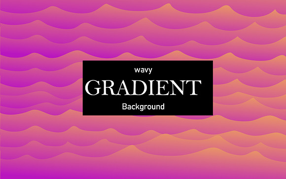 Wavy Gradient Background in Textures - product preview 1