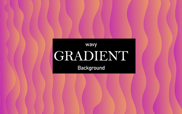 Wavy Gradient Background in Textures - product preview 5