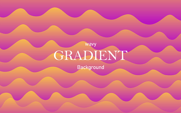 Wavy Gradient Background in Textures - product preview 7