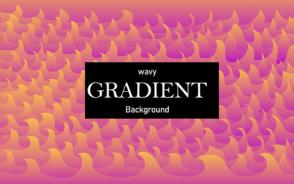 Wavy Gradient Background in Textures - product preview 8