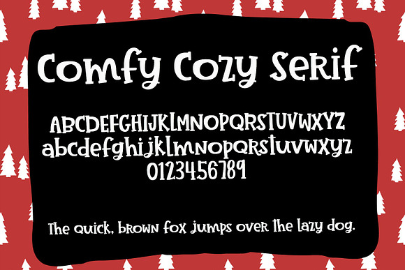 Comfy Cozy Font Trio in Display Fonts - product preview 2