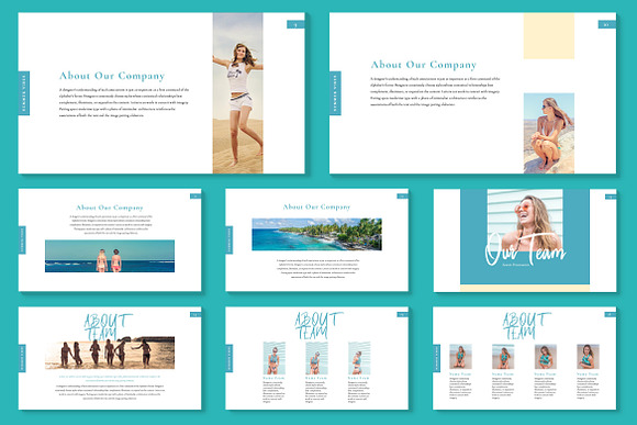 Summer Season - Powerpoint in PowerPoint Templates - product preview 2