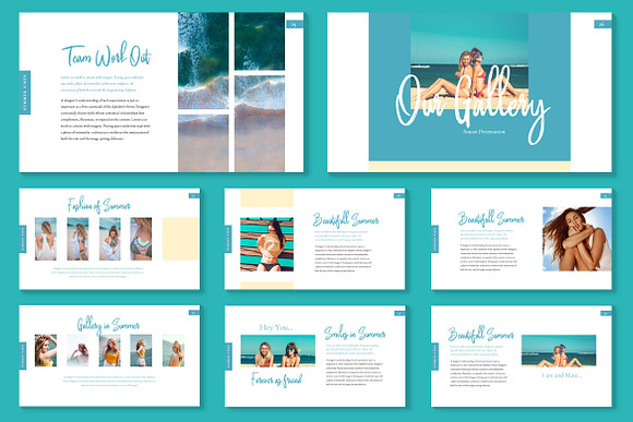 Summer Season - Powerpoint in PowerPoint Templates - product preview 4