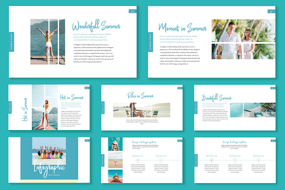 Summer Season - Powerpoint in PowerPoint Templates - product preview 5