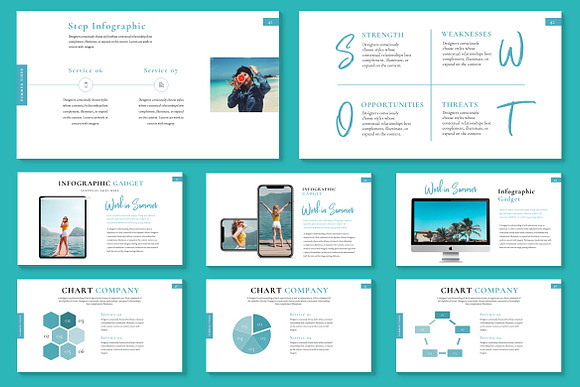 Summer Season - Powerpoint in PowerPoint Templates - product preview 6