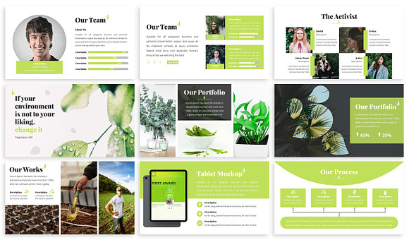 Environment - Nature Google Slides in Google Slides Templates - product preview 2